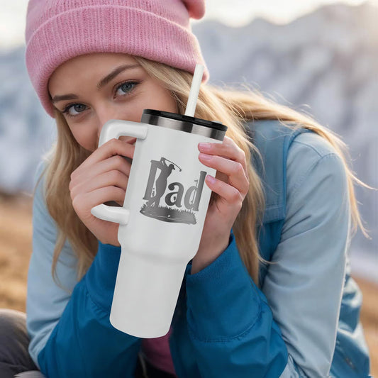 Custom Father's day gifts Tumbler Golf 24+ice