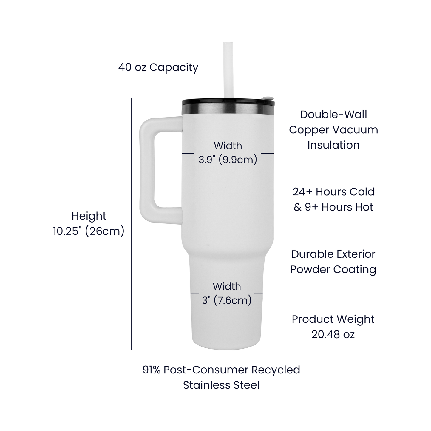 Custom Father's day gifts Tumbler 24+ice