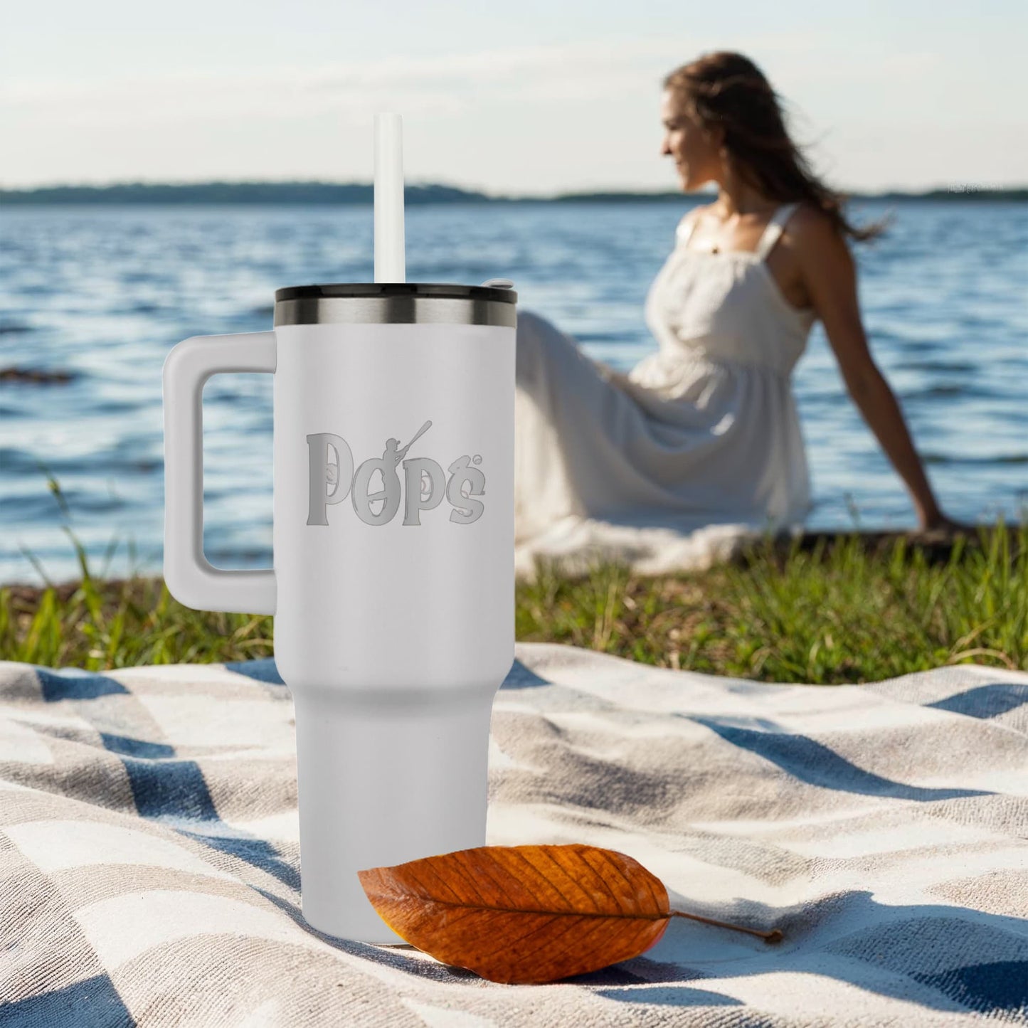 Custom Father's day gifts Tumbler baseball 24+ice