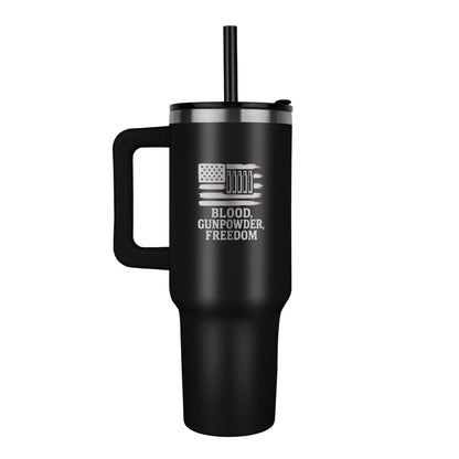 Custom Father's day gifts Tumbler Flag USA  24+ice