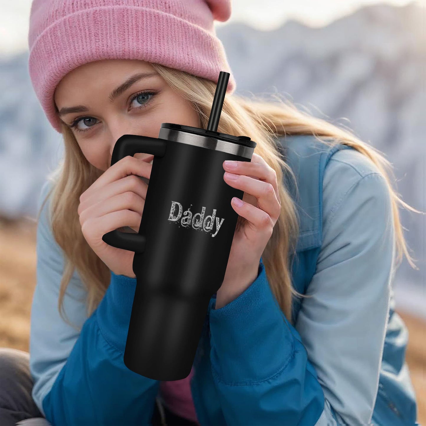 Custom Father's day gifts Tumbler Golf 24+ice