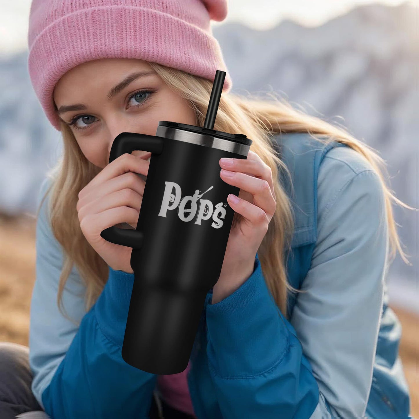 Custom Father's day gifts Tumbler baseball 24+ice
