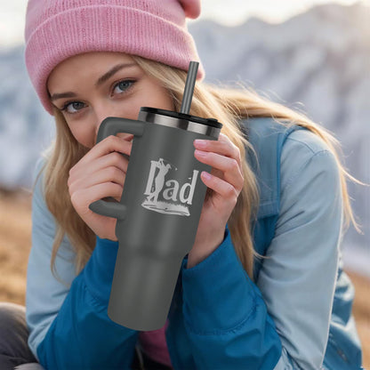 Custom Father's day gifts Tumbler Golf 24+ice