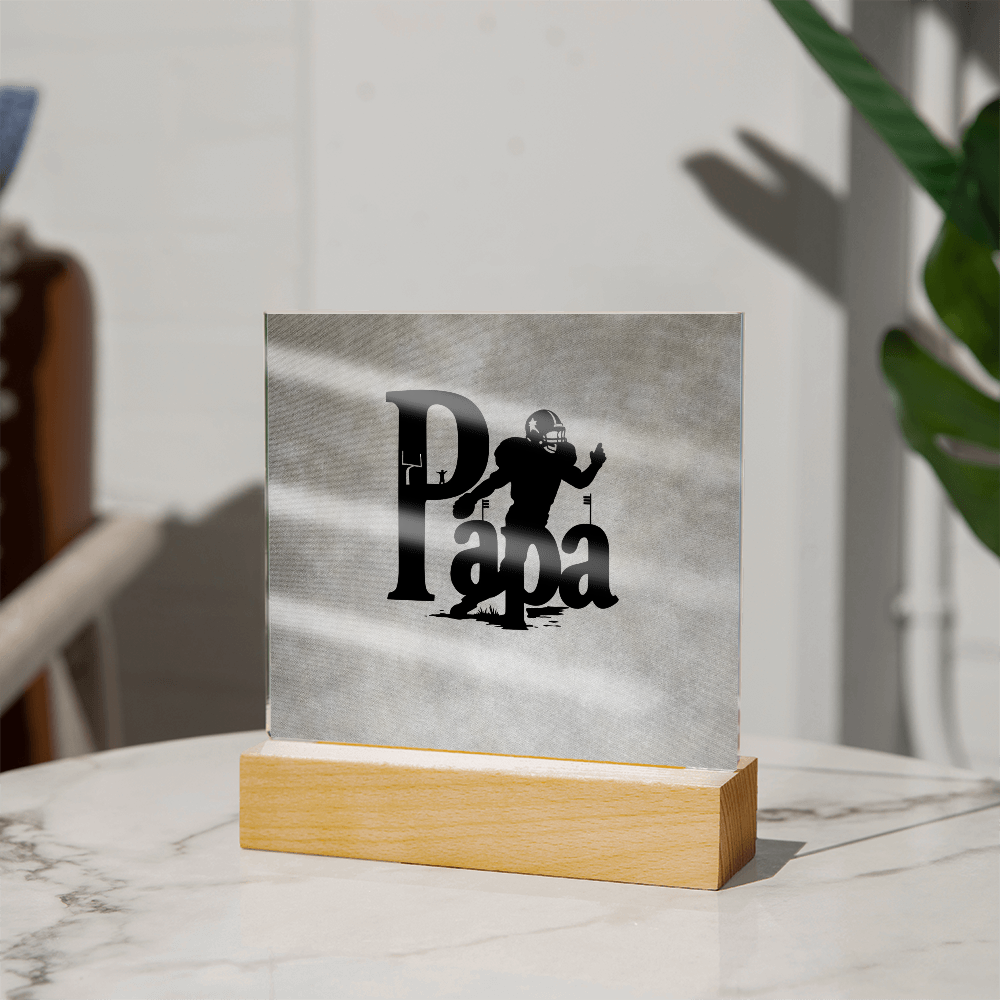 SQUARE PLAQUE father's day