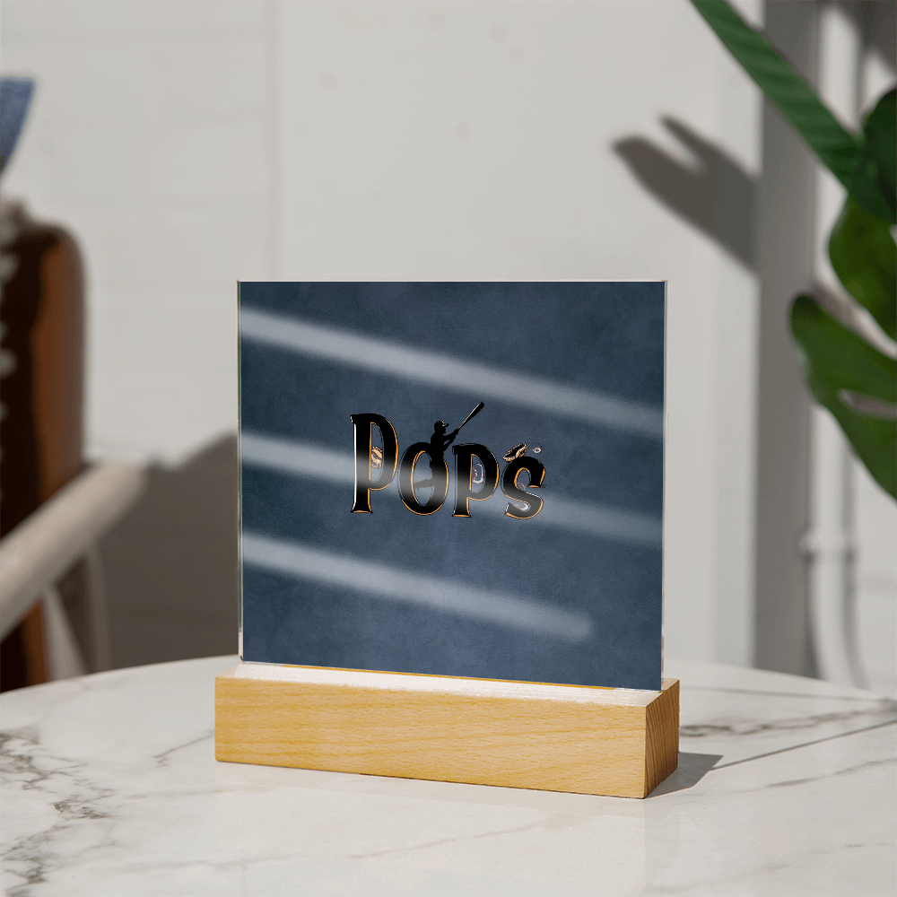 SQUARE PLAQUE father's day