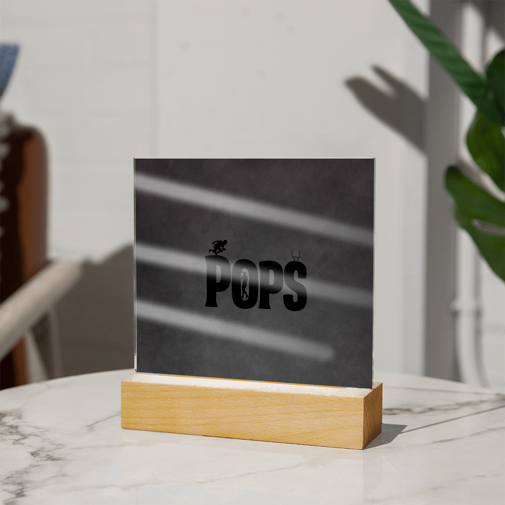 SQUARE PLAQUE father's day