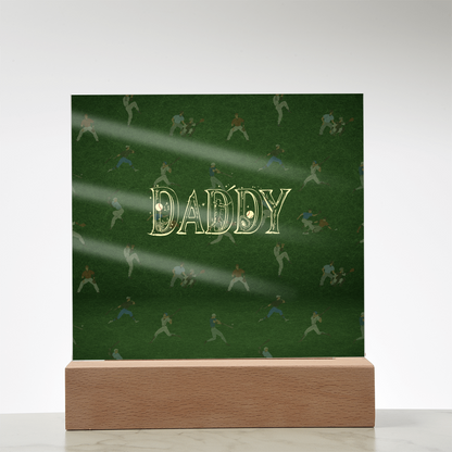 SQUARE PLAQUE father's day