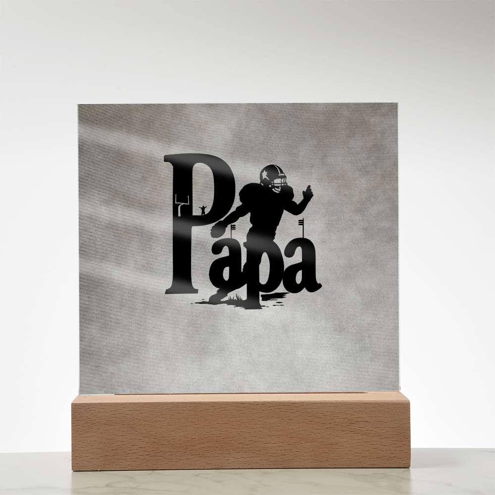 SQUARE PLAQUE father's day