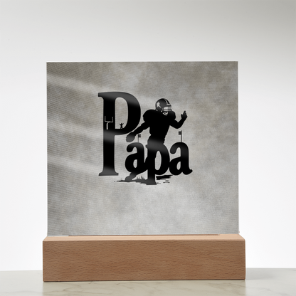 SQUARE PLAQUE father's day