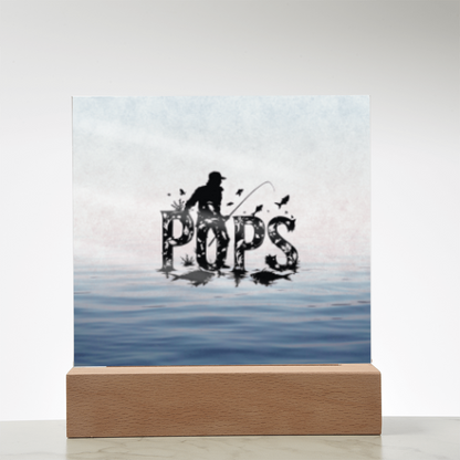 SQUARE PLAQUE father's day