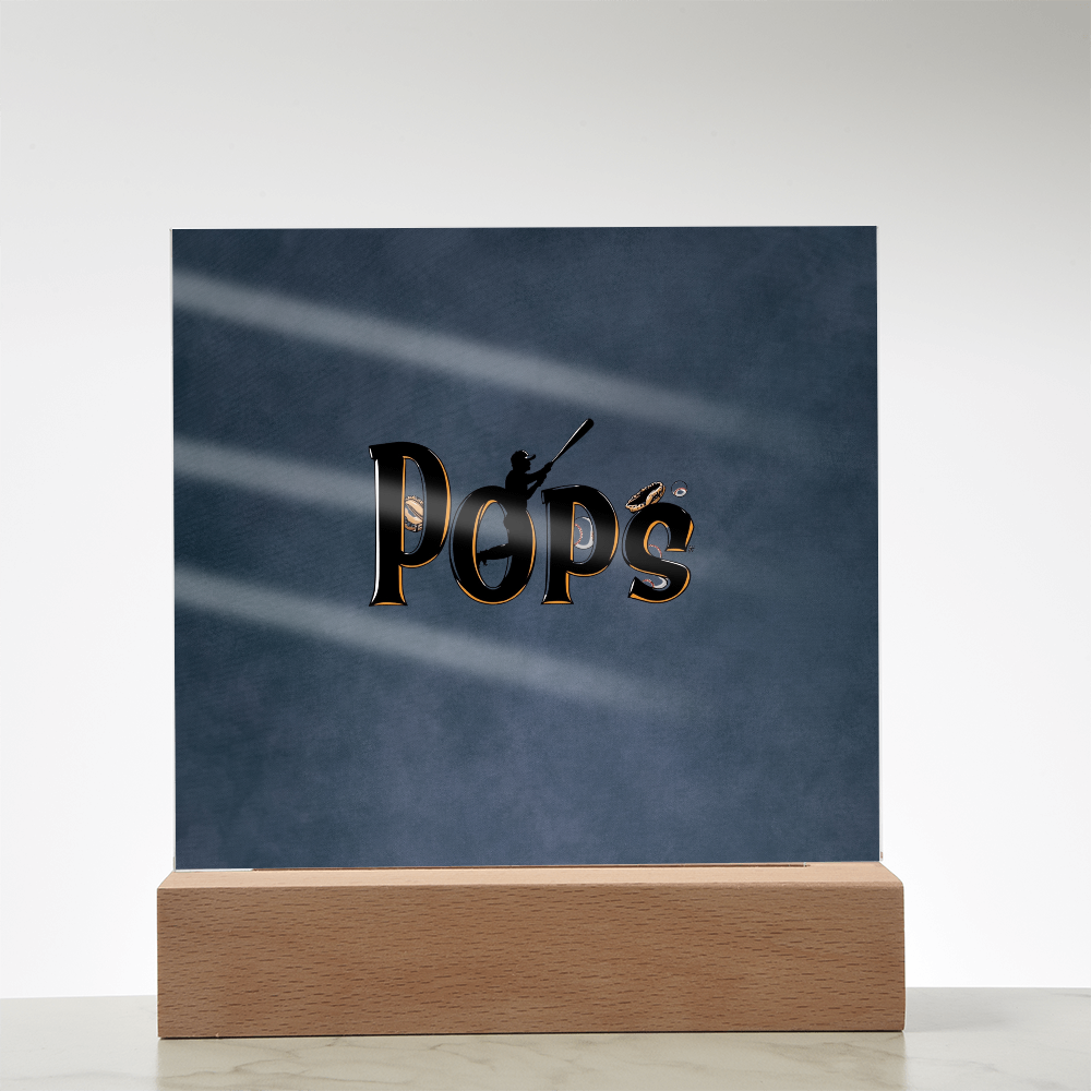 SQUARE PLAQUE father's day