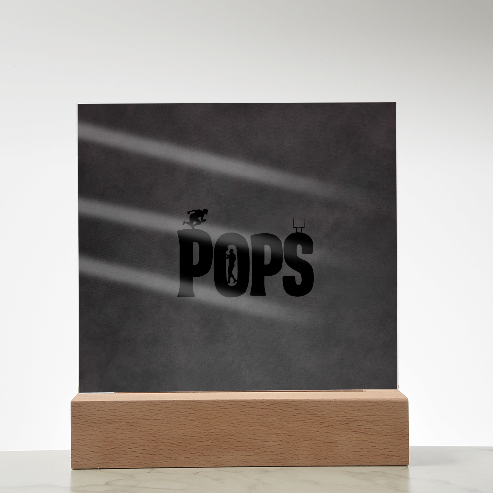 SQUARE PLAQUE father's day