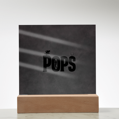 SQUARE PLAQUE father's day