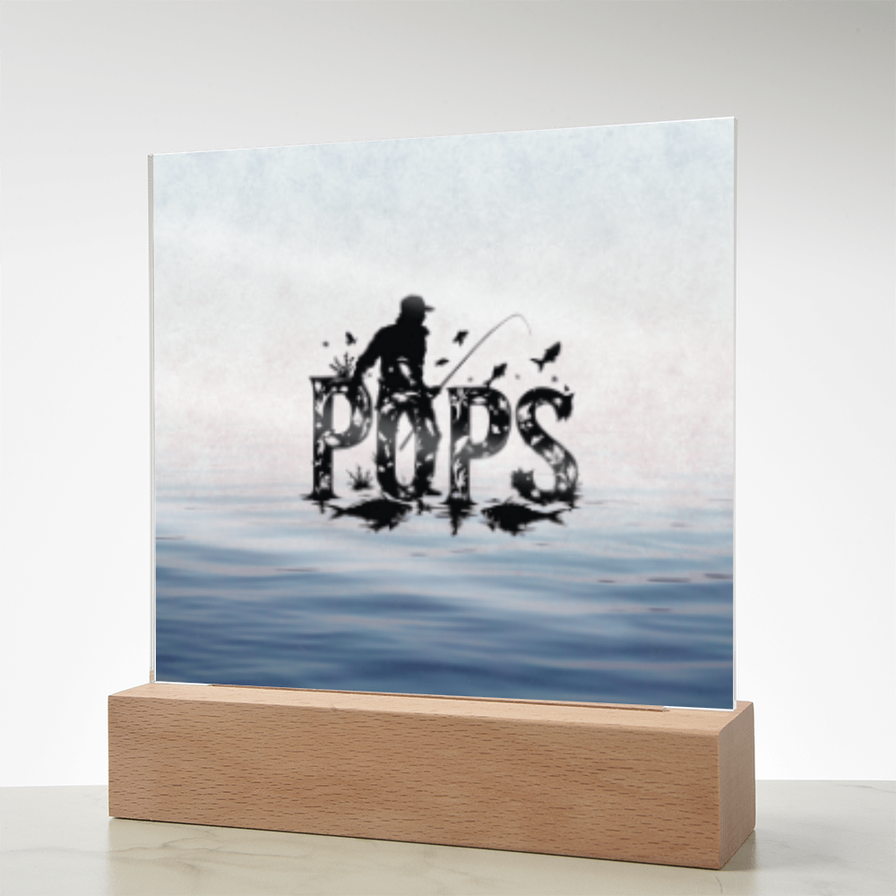 SQUARE PLAQUE father's day