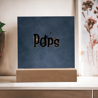SQUARE PLAQUE father's day