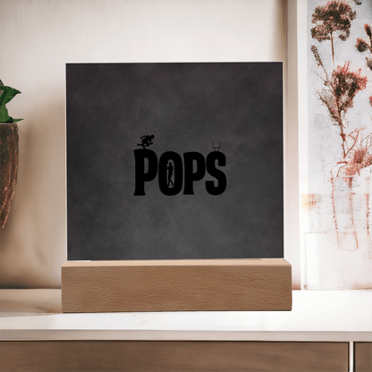 SQUARE PLAQUE father's day