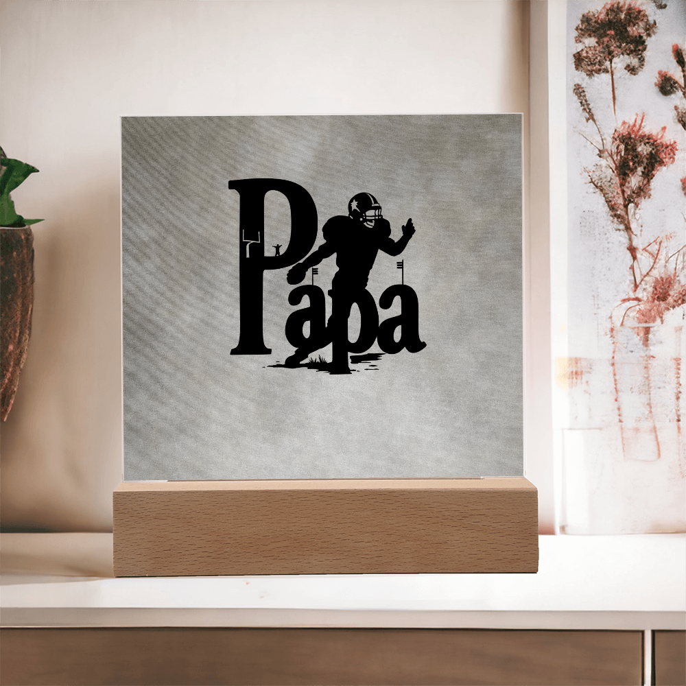 SQUARE PLAQUE father's day