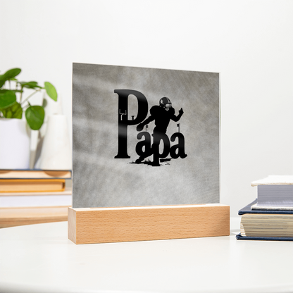 SQUARE PLAQUE father's day