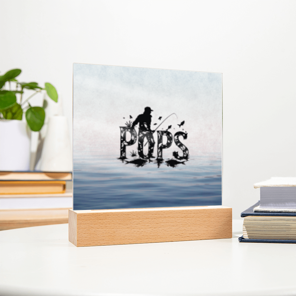 SQUARE PLAQUE father's day