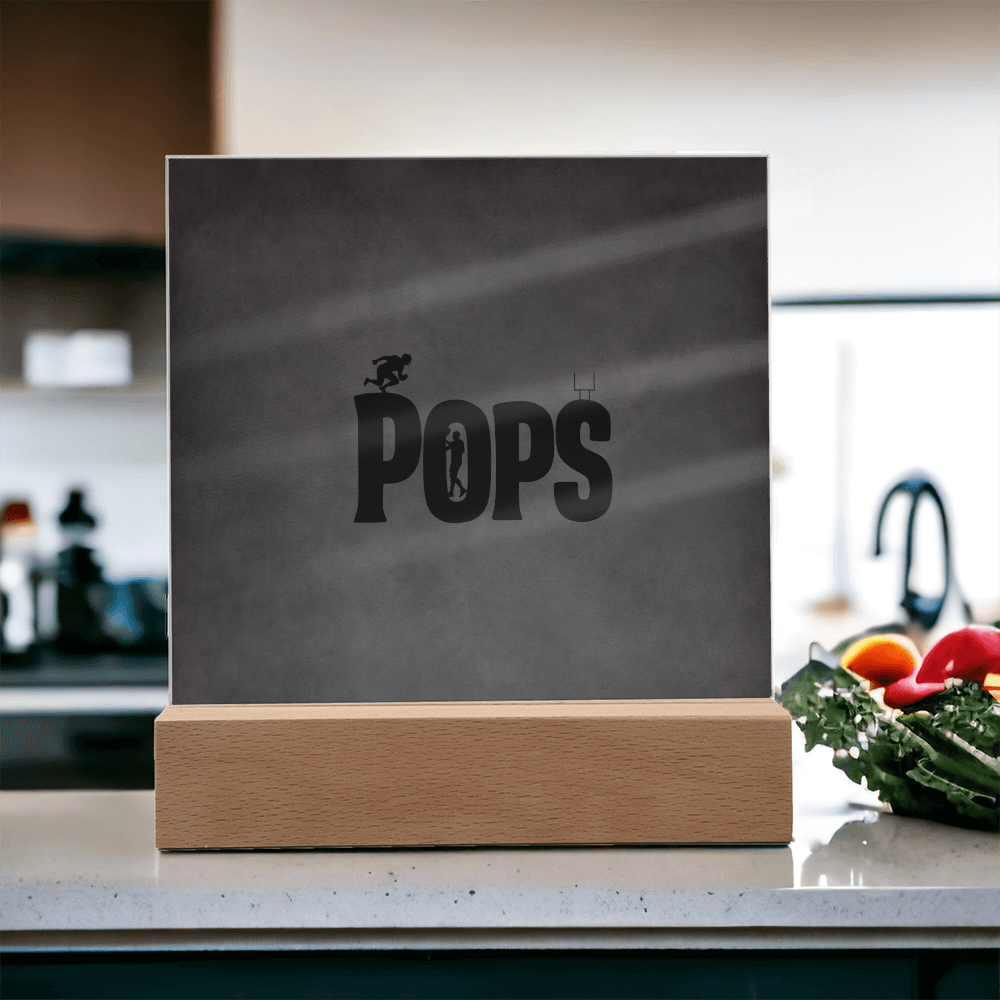 SQUARE PLAQUE father's day