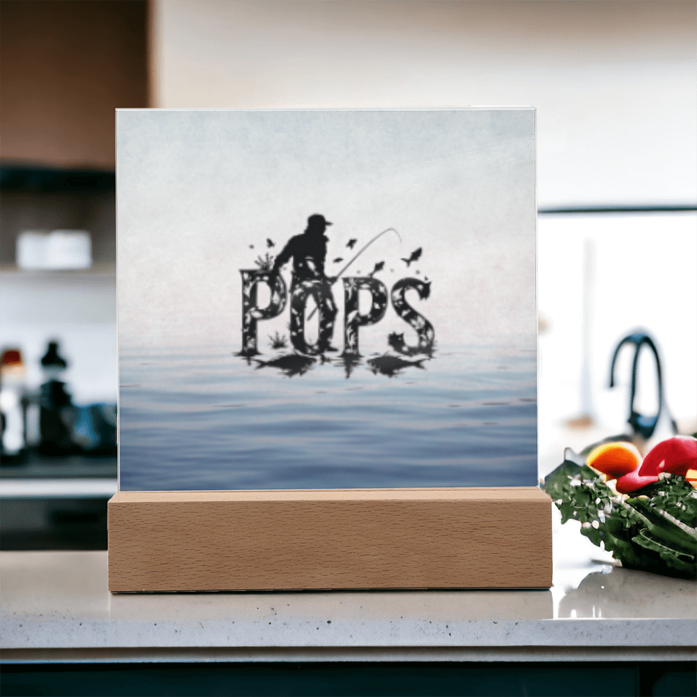 SQUARE PLAQUE father's day