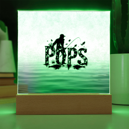 SQUARE PLAQUE father's day