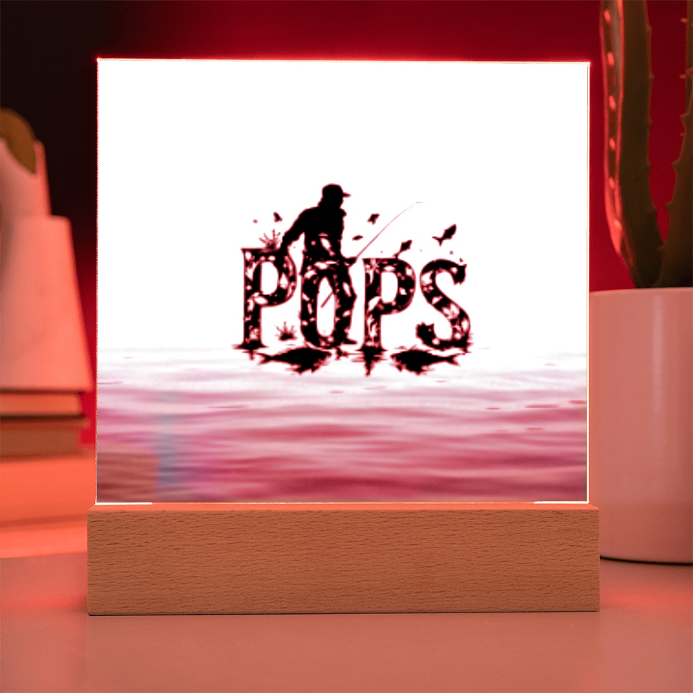 SQUARE PLAQUE father's day