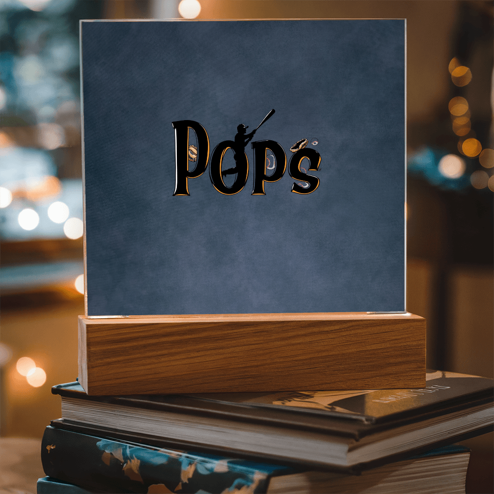 SQUARE PLAQUE father's day