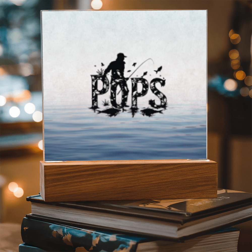 SQUARE PLAQUE father's day