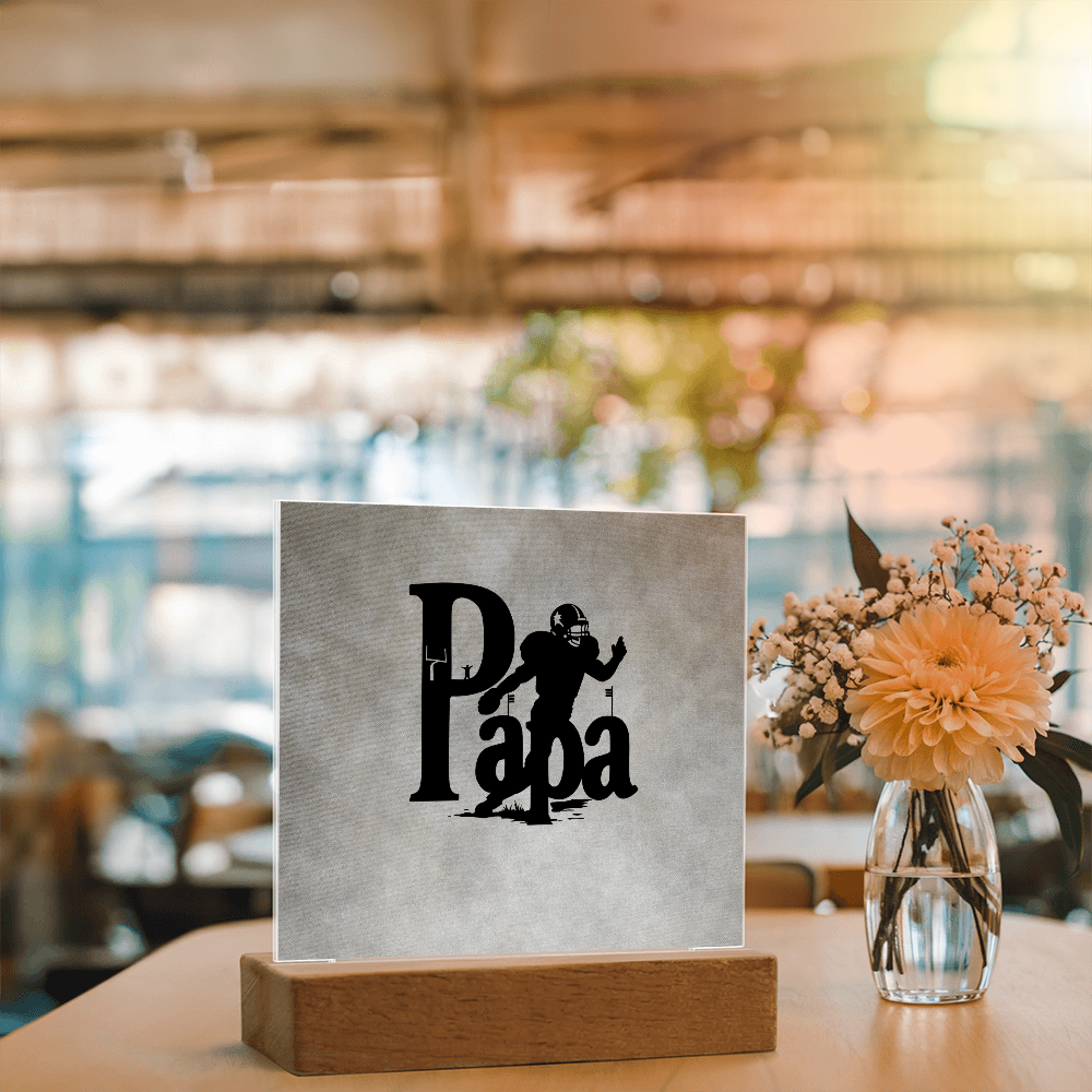 SQUARE PLAQUE father's day