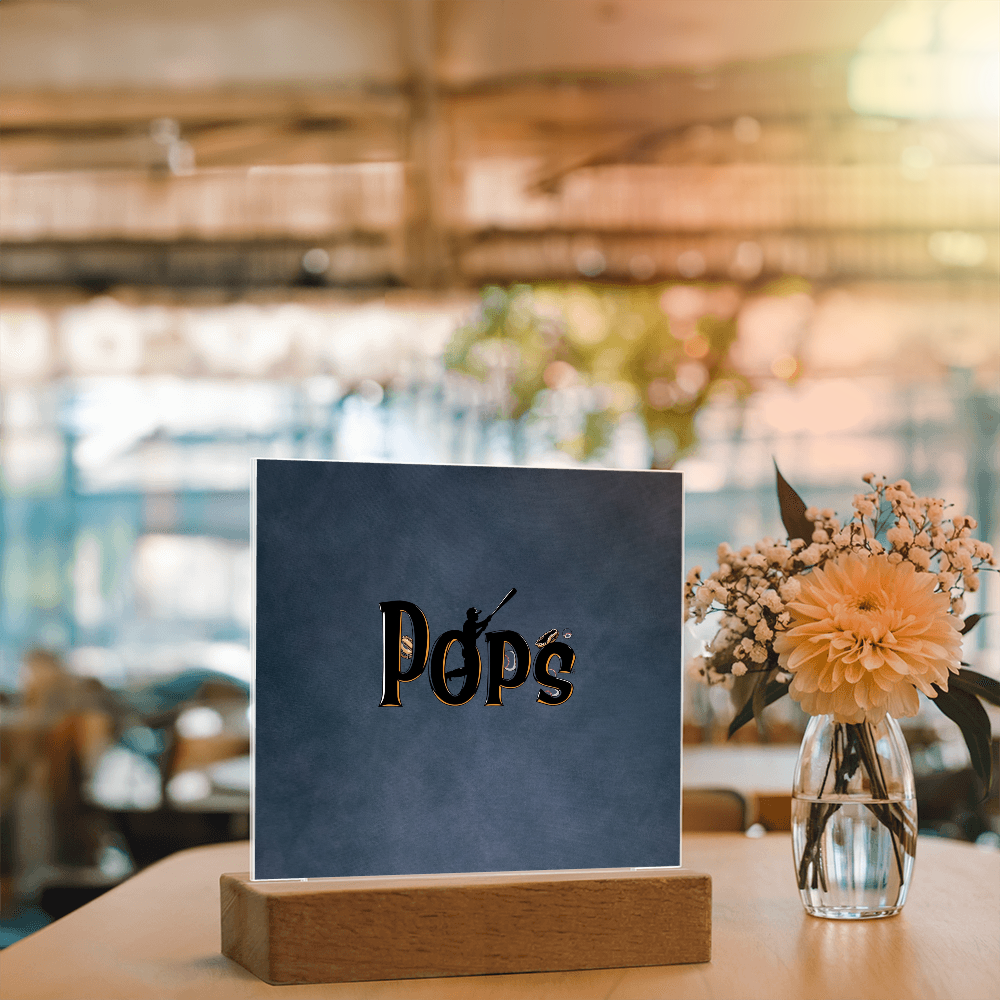 SQUARE PLAQUE father's day