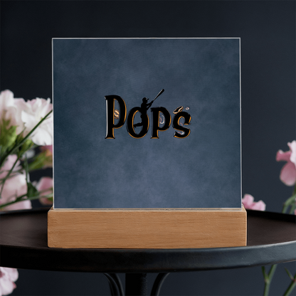 SQUARE PLAQUE father's day
