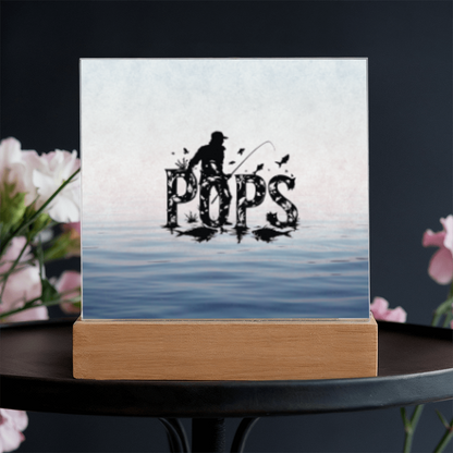 SQUARE PLAQUE father's day