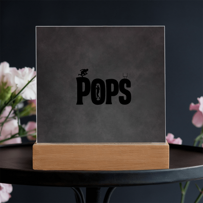 SQUARE PLAQUE father's day