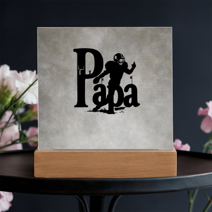 SQUARE PLAQUE father's day
