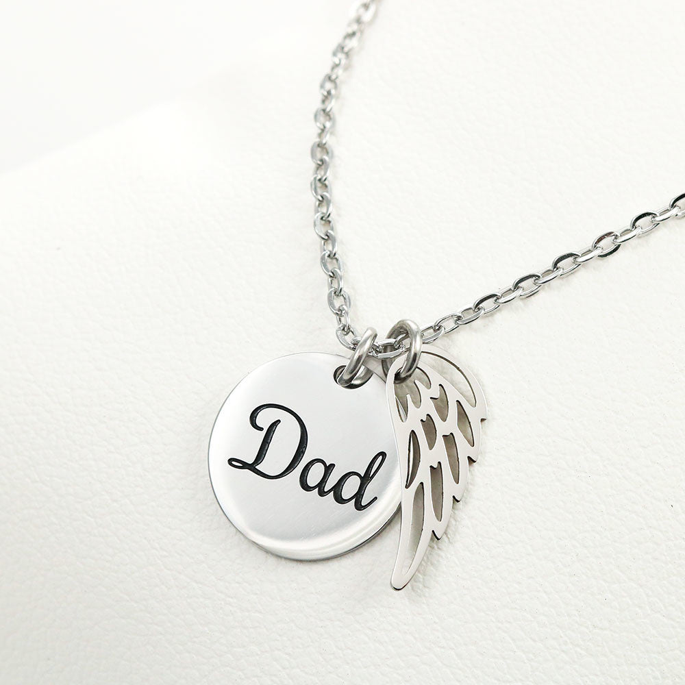 Personalized Valentine's Day Necklace with Custom Message Card | Romantic Gift Wife Girlfriend Anniversary Birthday