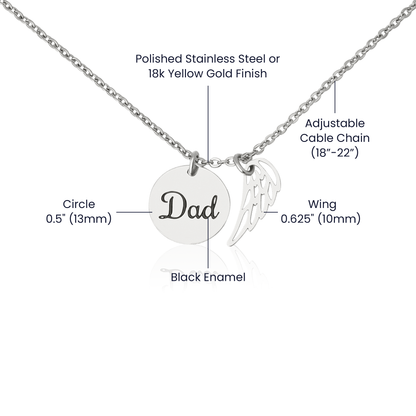 Personalized Valentine's Day Necklace with Custom Message Card | Romantic Gift Wife Girlfriend Anniversary Birthday
