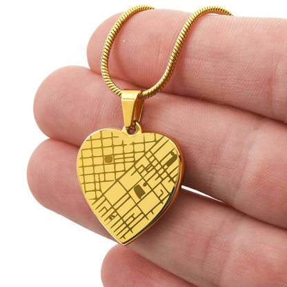 Engraved Valentine's Day Necklace with Custom Love Message Card | Gift for Husband Boyfriend Anniversary