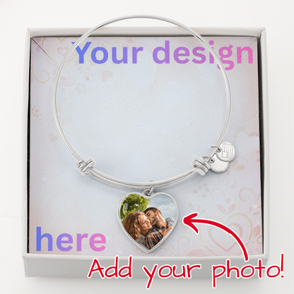 Personalized Valentine's Day Necklace engraved Gift Set with Custom Love Card | Wife Girlfriend Anniversary