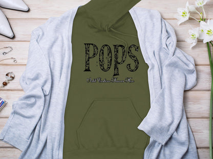 Pops Cool Custom Name Here Hooded Sweatshirt product