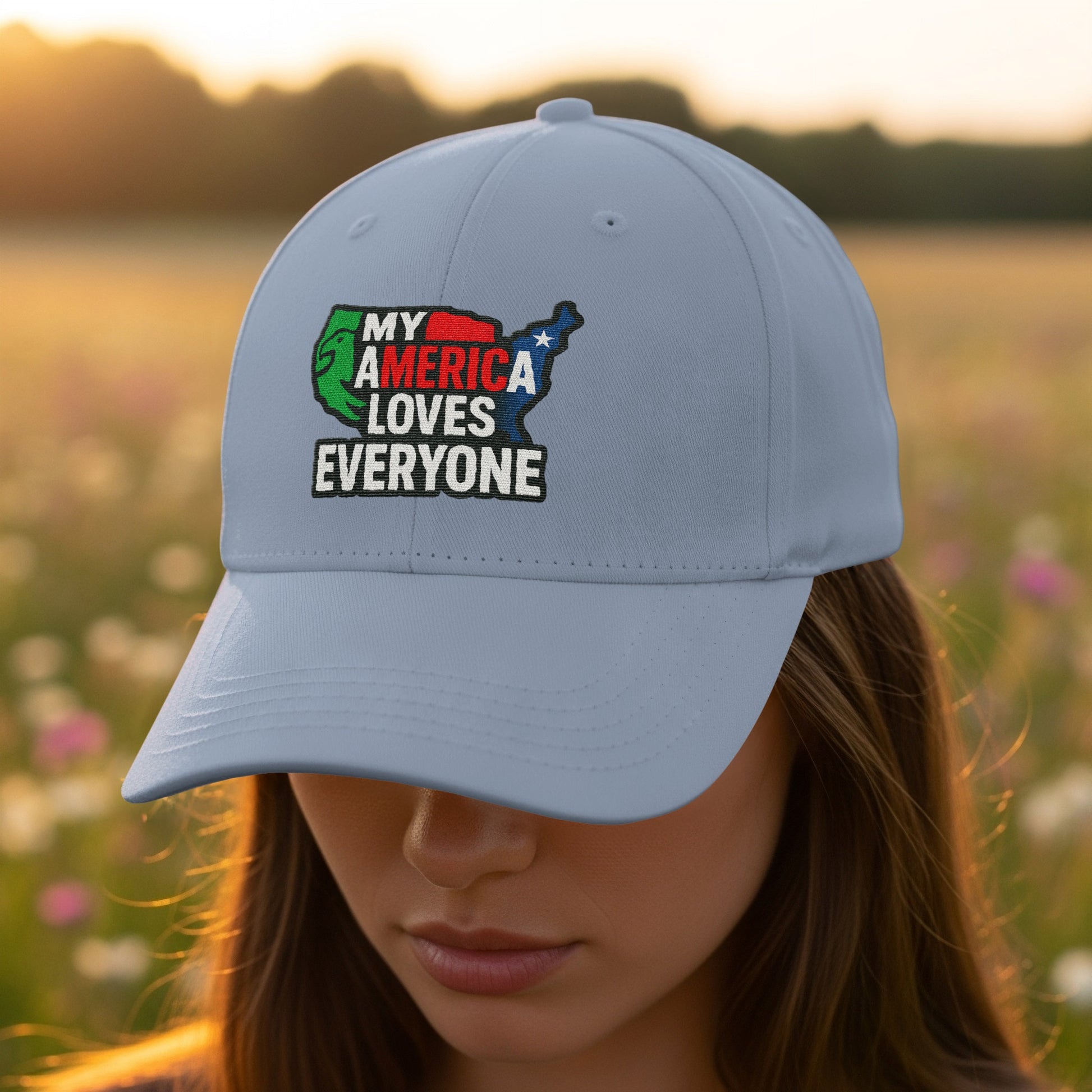 My America Loves Everyone Baseball Cap product type