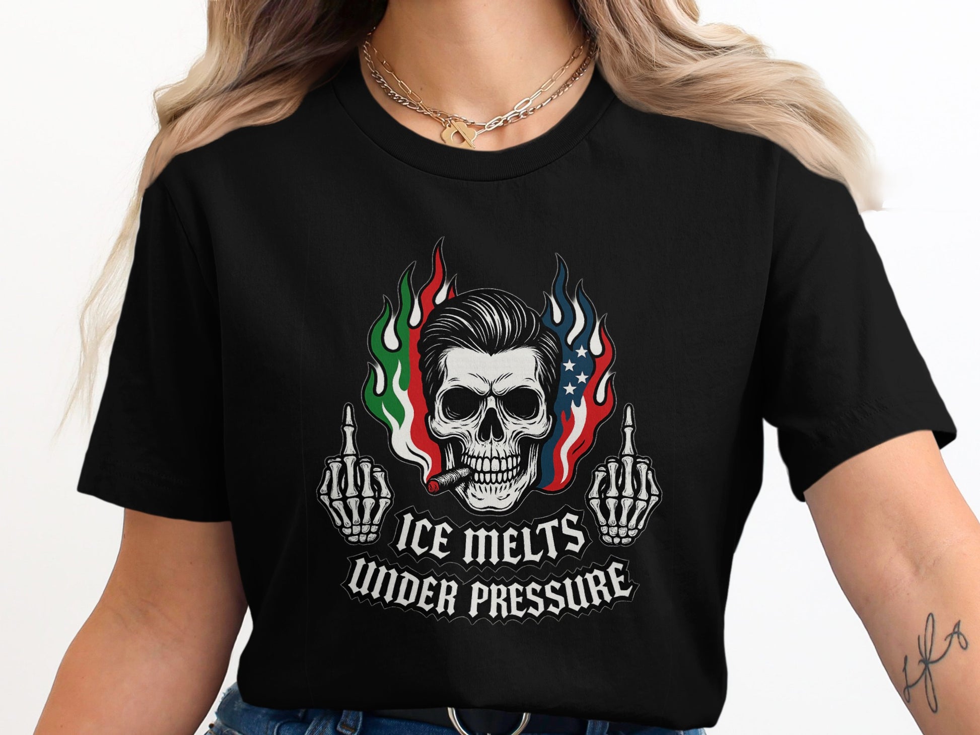 Ice Melts Under Pressure Graphic T-Shirt product