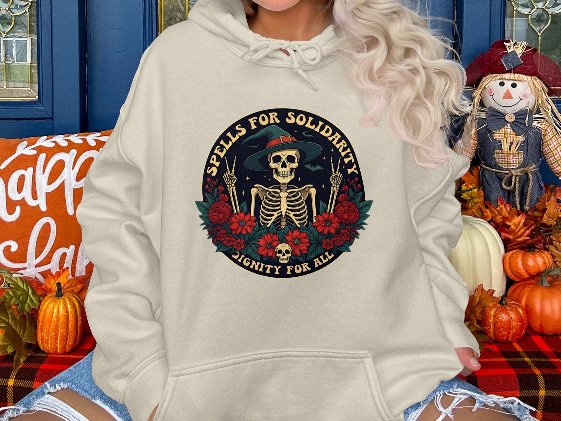 Spells for Solidarity Dignity for All Hoodie product