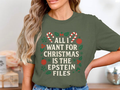 All I Want For Christmas Is The Epstein Files product type