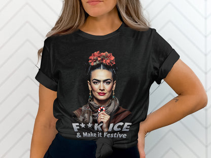 F**k Nice and Make It Festive Graphic T-shirt