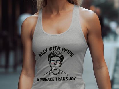 Ally With Pride Embrace Trans Joy Tank Top product type