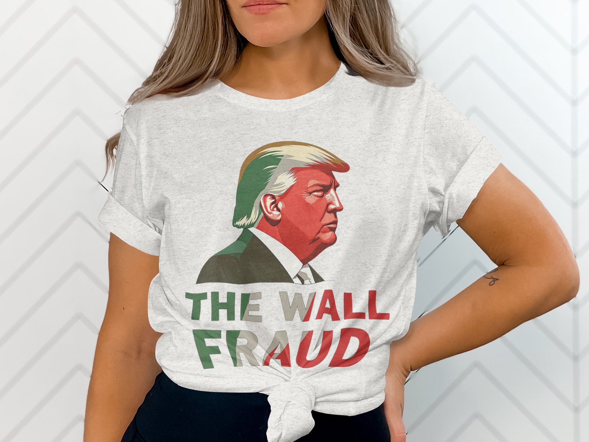 The Wall Fraud Graphic Print Shirt product