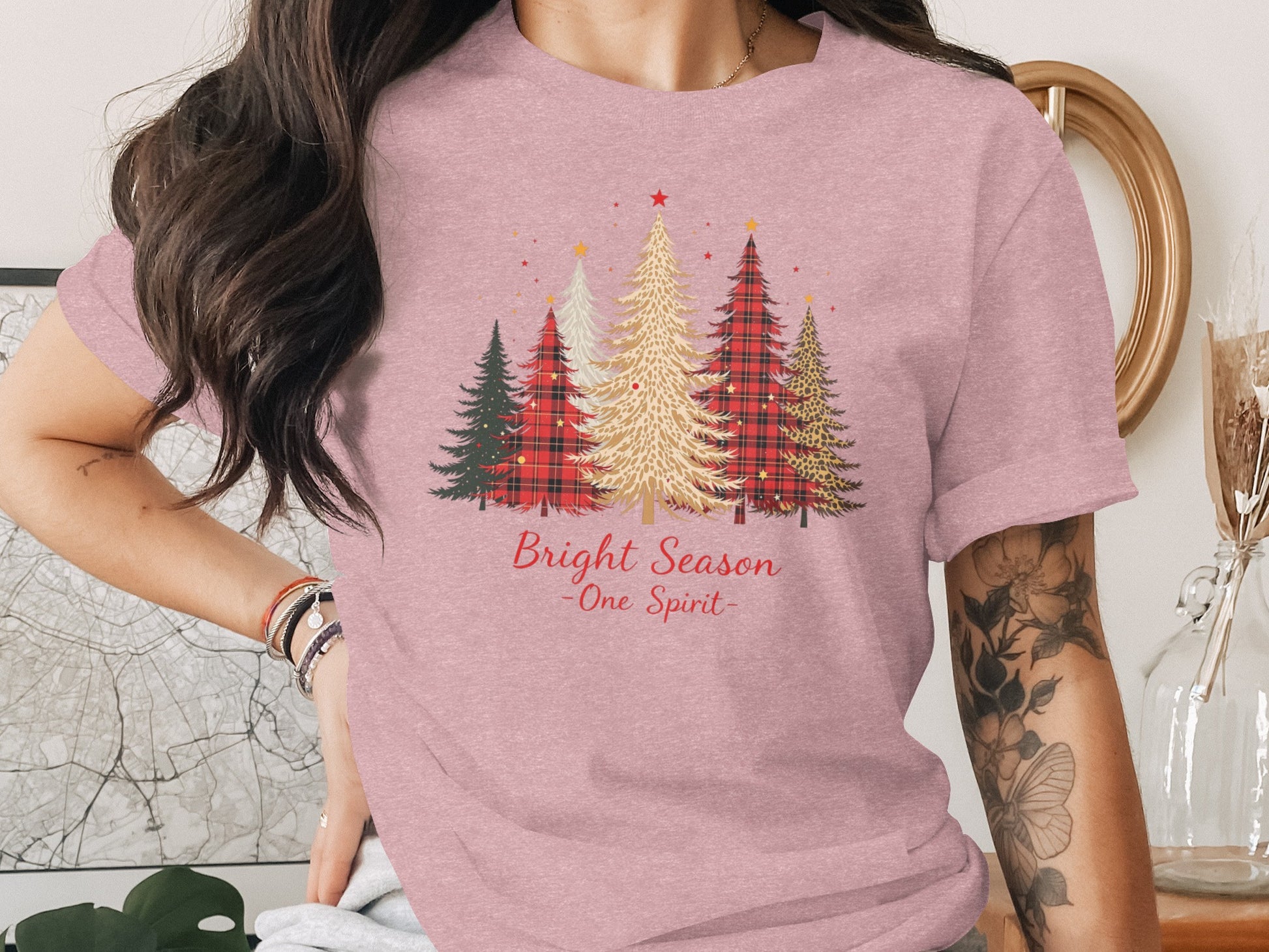 Bright Season One Spirit Festive Holiday Shirt