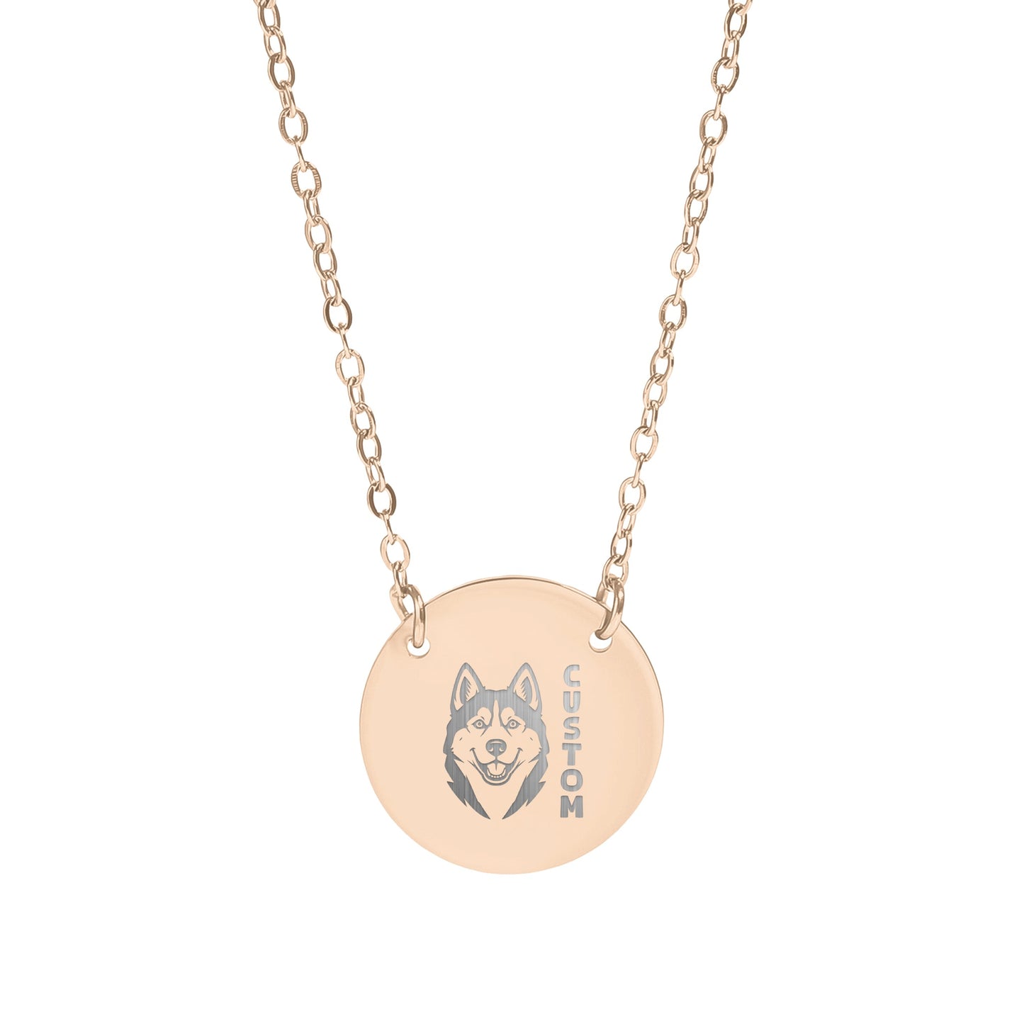 Custom Dog Design Personalized Necklace Product Gift Idea
