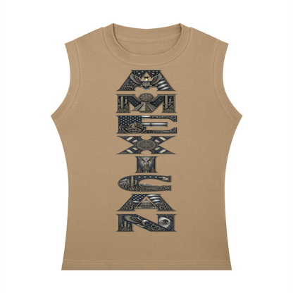 Women's Crewneck Tank Top